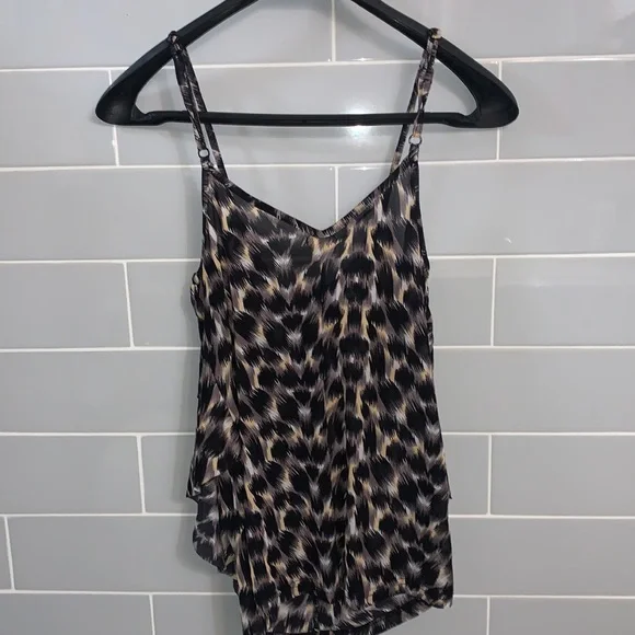 Layered Ruffle Front Top - Picture 9 of 14